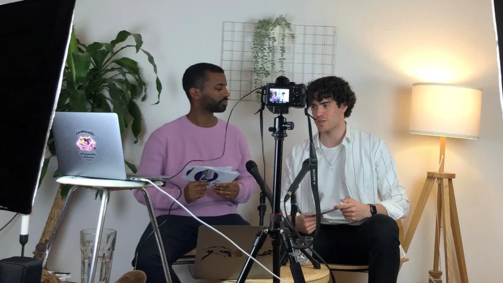 Behind the Scenes Aufnahme