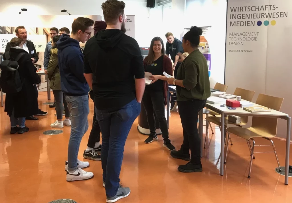 Viele Interessierte am Studieninfotag