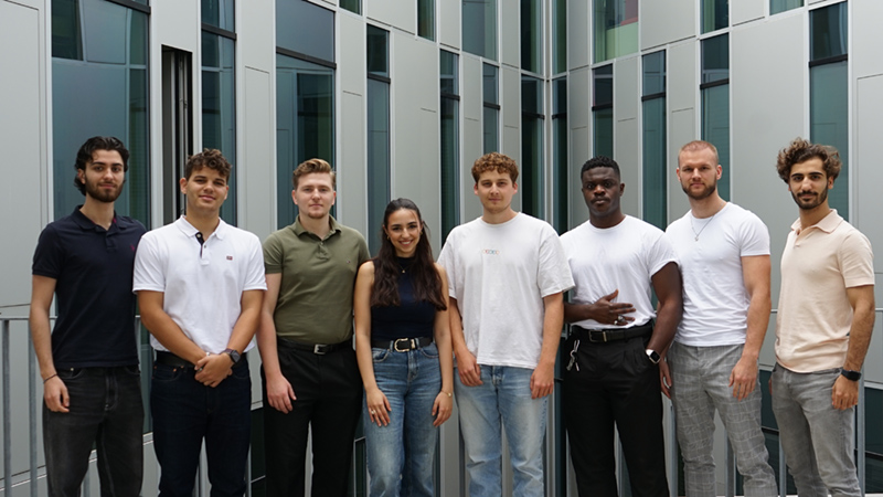 Das Studierendenteam der Knowing